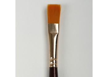 Кисть синтетика "Декола" плоская № 8 (13 мм)